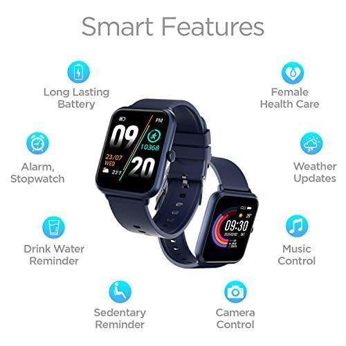 Fire-Boltt Ninja Call Pro Smart Watch Dual Chip Bluetooth Calling, 1.69" Display, AI Voice Assistance with 100 Sports Modes, with SpO2 & Heart Rate Monitoring - Triveni World