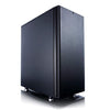 Fractal Design Define C ATX Mid-Tower Gaming Cabinet Case with Two Pre-Installed Dynamic X2 GP-12 Fans and Easy Clean Filters (FD-CA-DEF-C-BK), Black