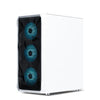 Ant Esports ICE- 112 Mid- Tower Computer Case/Gaming Cabinet - White | Support ATX, Micro-ATX, ITX | Pre-Installed 3 Front Fans & 1 Rear Fan