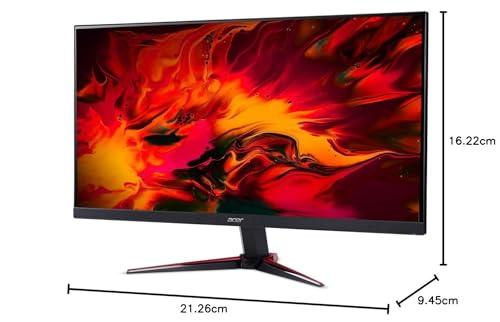 Acer Nitro VG240YS 23.8 Inch (60.45 Cm) IPS Full HD 1920 X 1080 Pixels, Gaming LCD Monitor with LED Backlight I AMD Freesync I 0.5 MS Response time I 165Hz Refresh Rate I Dp, 2 X Hdmi, Black