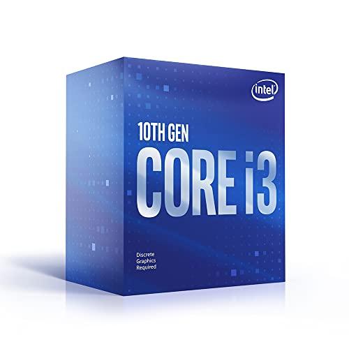 Intel Core i3-10100F 10th Generation LGA1200 Desktop Processor 4, 4 Cores 8 Threads up to 4.30GHz 6MB Cache