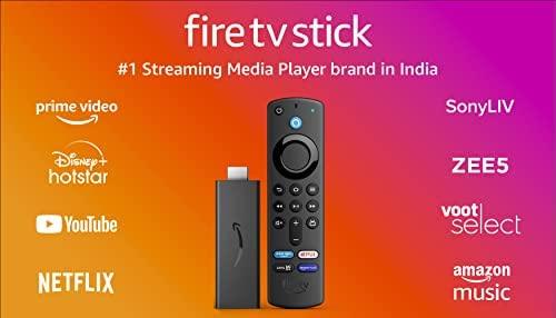 Certified Refurbished Fire TV Stick with all-new Alexa Voice Remote (includes TV and app controls) | HD streaming device