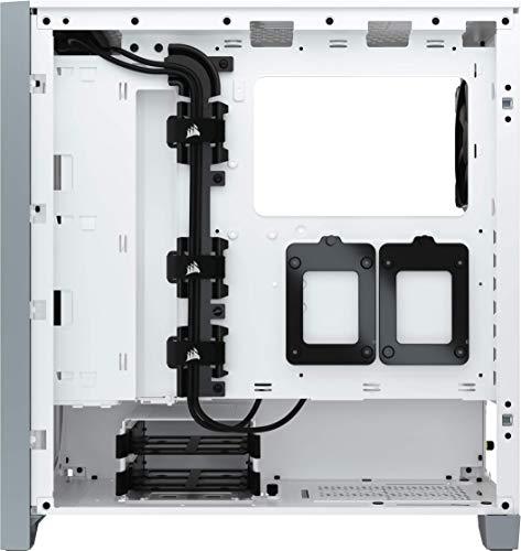 Corsair 4000D Airflow Tempered Glass Mid-Tower ATX Computer Case/Gaming Cabinet - White - CC-9011201-WW