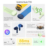 realme Buds T110 with Ai Enc for Calls, Upto 38 Hours of Playback and Fast Charging Bluetooth in Ear Headset (Jazz Blue, True Wireless)