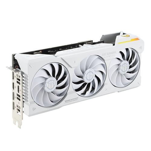 ASUS Tuf Gaming Nvidia Geforce RTX 4070 Ti Super White Oc Edition Gaming Graphics Card (pci_e_x16, 16Gb Gddr6X, Hdmi 2.1A, Displayport 1.4A)