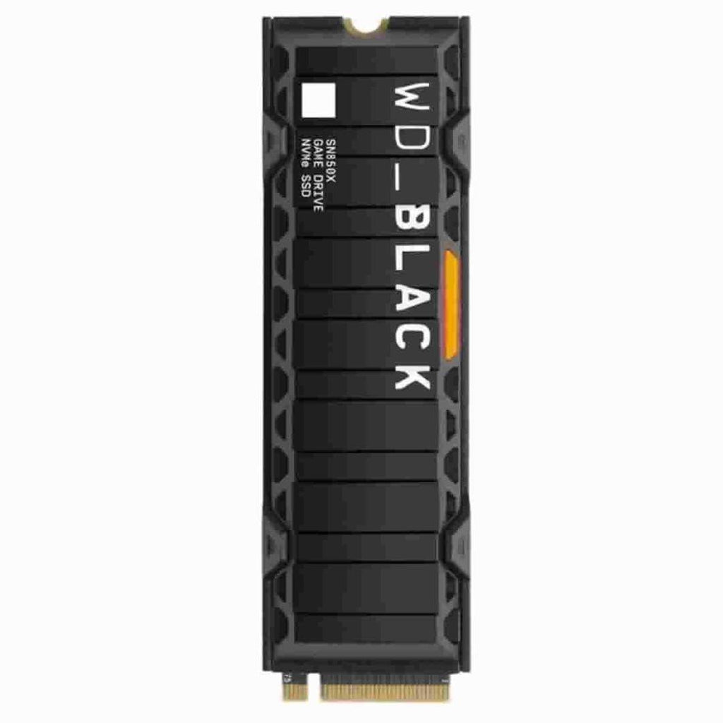 WD_Black SN850X NVMe™ SSD Gaming Storage with Heatsink, 2TB