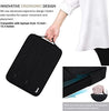 Dyazo 13/13.3 Inch Laptop Sleeve/Case Cover Compatible With All Notebook And Laptops With Handle & 2 Accessory Pockets (Black)