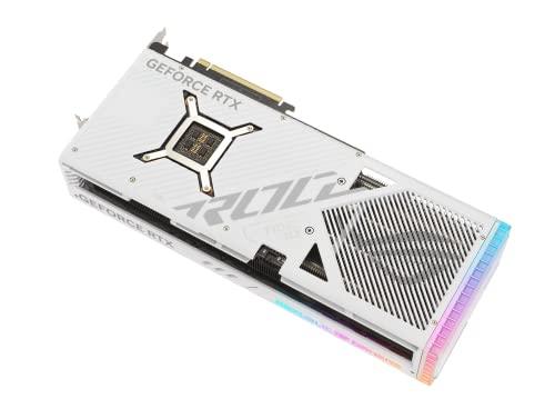 ASUS Rog Strix Geforce RTX 4090 White OC Edition Gaming Graphics Card (Pcie 4.0, 24Gb Gddr6X, HDmi 2.1A, Displayport 1.4A) pci_e_x16