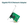 TP-LINK TG-3468 Gigabit PCI Express Network Adapter - Green, 32-bit 10/100/1000 Mbps RJ45 Port, IEEE 802.3X Flow Control, Win 11/10/8.1/8/7/Vista/XP, PCIe Ethernet Card