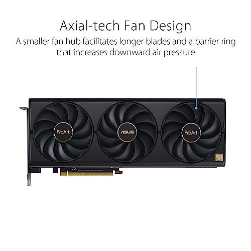 ASUS ProArt GeForce RTX™ 4080 Super OC Edition Graphics Card (PCIe 4.0, 16GB GDDR6X, DLSS 3, HDMI 2.1a, DisplayPort 1.4a)