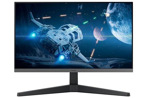 Samsung 24-inch (60.46cm) FHD, IPS, 100 Hz, 1920 x 1080 Flat Monitor, Bezel Less Design, AMD FreeSync, Flicker Free, HDMI, Display Port (LS24C330GAWXXL, Black)