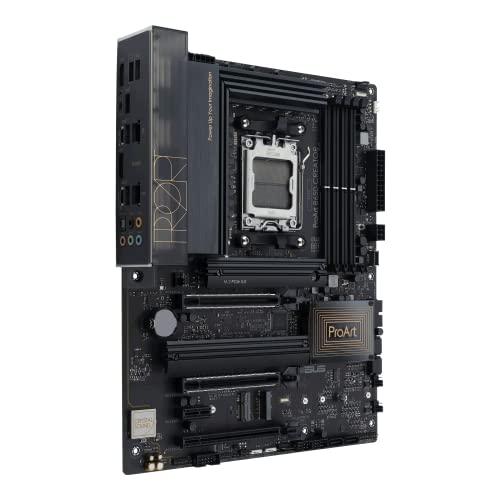 ASUS ProArt B650-Creator AM5(LGA 1718) Ryzen 7000 ATX Content Creator Motherboard(PCIe 5.0,DDR5,M.2 Slot Supports PCIe 5.0,2.5G & 1G LAN,USB 3.2 Gen2 Type-C Front Panel with DisplayPort™ via USB-C)