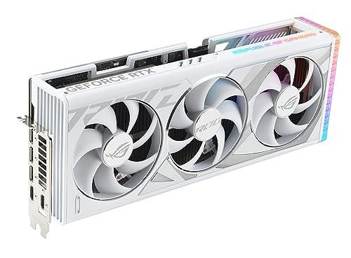 ASUS Rog Strix Geforce RTX 4090 White OC Edition Gaming Graphics Card (Pcie 4.0, 24Gb Gddr6X, HDmi 2.1A, Displayport 1.4A) pci_e_x16