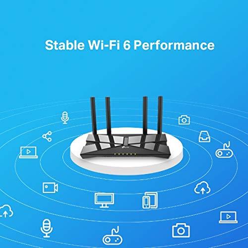 TP-Link WiFi 6 AX1500 Mbps Archer AX10,Smart WiFi,Triple-Core CPU, Gigabit, Dual-Band OFDMA, MU-MIMO, Compatible with Alexa, Wireless Dual Band Router,Black