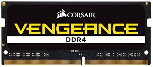 Corsair Vengeance Performance SODIMM Memory 32GB (2x16GB) DDR4 3200MHz CL22 Unbuffered for 8th Generation or Newer Intel Core i7, and AMD Ryzen 4000 Series Notebooks Black