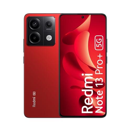 Redmi Note 13 Pro (Scarlet Red, 8GB RAM, 128GB Storage) | 1.5K AMOLED | 200MP Hi-Res Camera | Flagship 4nm SD 7s Gen 2 | 67W TurboCharge