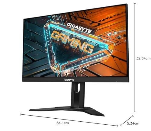 GIGABYTE G24F 2 23.8 Inch (60.452 Cm), 165Hz (180Hz Oc) Gaming Led Monitor with 1920 X 1080 Pixels SS IPS Display, 1Ms (Mprt) Response Time, 95% DCI-P3/125% sRGB, HDR Ready, Freesync Premium (Black)