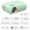 WZATCO Pixel Plus | Portable LED Projector | Native 720p Full HD 1080P Support | Electronic Keystone | Power via Powerbank | 3900 Lumens | 176" Max Screen | Home & Outdoor Cinema | Bluetooth