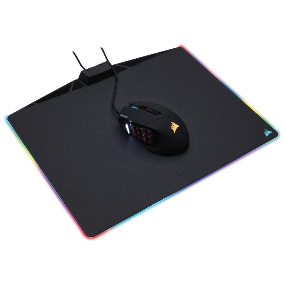 Corsair Gaming MM800 RGB Polaris Mouse Pad, Black