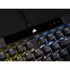 Corsair K70 RGB PRO Wired Mechanical Gaming Keyboard (Cherry MX RGB Red Switches: Linear and Fast, 8,000Hz Hyper-Polling, PBT Double-Shot PRO Keycaps, Soft-Touch Palm Rest) QWERTY, NA - Black