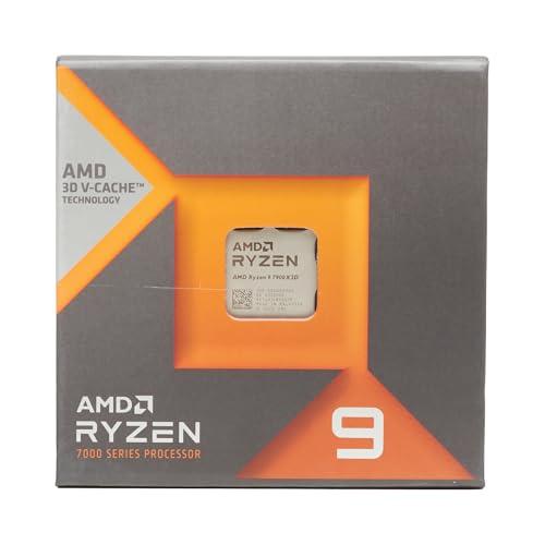 AMD 7000 Series Ryzen 9 7900X 3D Desktop Processor 12 cores 24 Threads 140 MB Cache 4.4 GHz Upto 5.6 GHz AM5 Socket (100-100000909WOF)