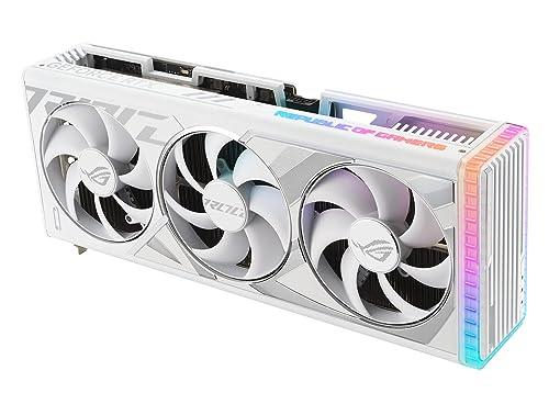 ASUS Rog Strix Geforce RTX 4090 White OC Edition Gaming Graphics Card (Pcie 4.0, 24Gb Gddr6X, HDmi 2.1A, Displayport 1.4A) pci_e_x16