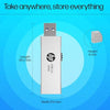 HP 818w 64GB USB 3.2 Flash Drive Silver Metal