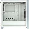 Corsair 4000D Airflow Tempered Glass Mid-Tower ATX Computer Case/Gaming Cabinet - White - CC-9011201-WW