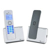 Beetel Newly Launched X75 2.4Ghz Cordless Landline,Dual Mode DTMF/FSK,1 Line 7segment LCD Display& Blue LED Backlit,Illuminated Keypad,2 Way Speaker Phone,6 Step ringer volume Control(Grey/White)(X75)