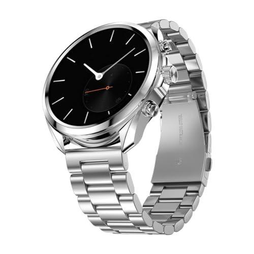 Fire-Boltt Diamond Luxury Stainless Steel Smart Watch with 1.43” AMOLED Screen, 466 * 466 px Resolution, 750 NITS Brightness, Bluetooth Calling, 300 Sports Mode, IP67 Rating - Triveni World