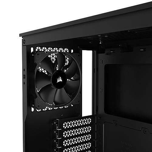 CORSAIR 3000D Airflow Mid-Tower PC Case - Black - 2X SP120 Elite Fans - Four-Slot GPU Support – Fits up to 8X 120mm Fans - High-Airflow Design