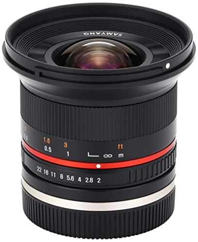 Samyang 12mm F2.0 NCS CS Photo Manual Camera Lens for Sony E Mount (Black)