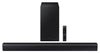 Samsung Soundbar (HW-C45E/XL) 2.1 Channel, 300W, Dolby Digital, 3 Speakers, Wireless Subwoofer, Bluetooth Enabled and DTS Virtual X Experience Sound (Black)