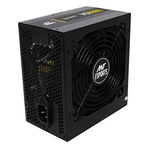 Ant Esports VS600L Non-Modular High Efficiency Gaming Power Supply/PSU with 1 x PCIe and 120mm Silent Fan