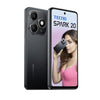 TECNO Spark 20 | Gravity Black, (16GB*+128GB)| 32MP Selfie + 50MP Main Camera| 90Hz Dot-in Display with Dynamic Port & Dual Speakers with DTS| 5000mAh Battery |18W Type-C| Helio G85 Processor - Triveni World