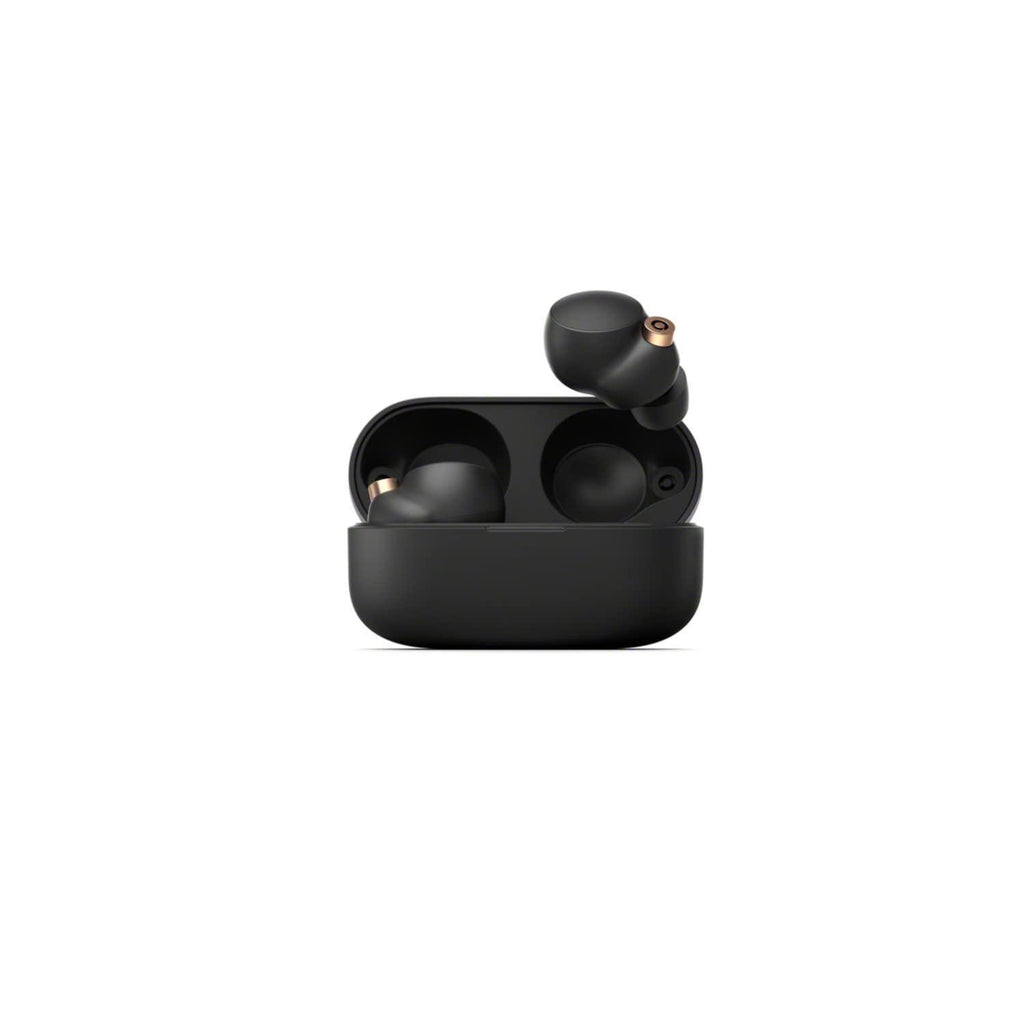 Sony WF-1000XM4 Industry Leading Active Noise Cancellation Multipoint Connection BT 5.2 TWS Truly Wireless in Ear Earbuds with Mic 36Hr Batt. Life WFH Built-in Mic for Clear Calls, Hi-Res Audio-Black - Triveni World