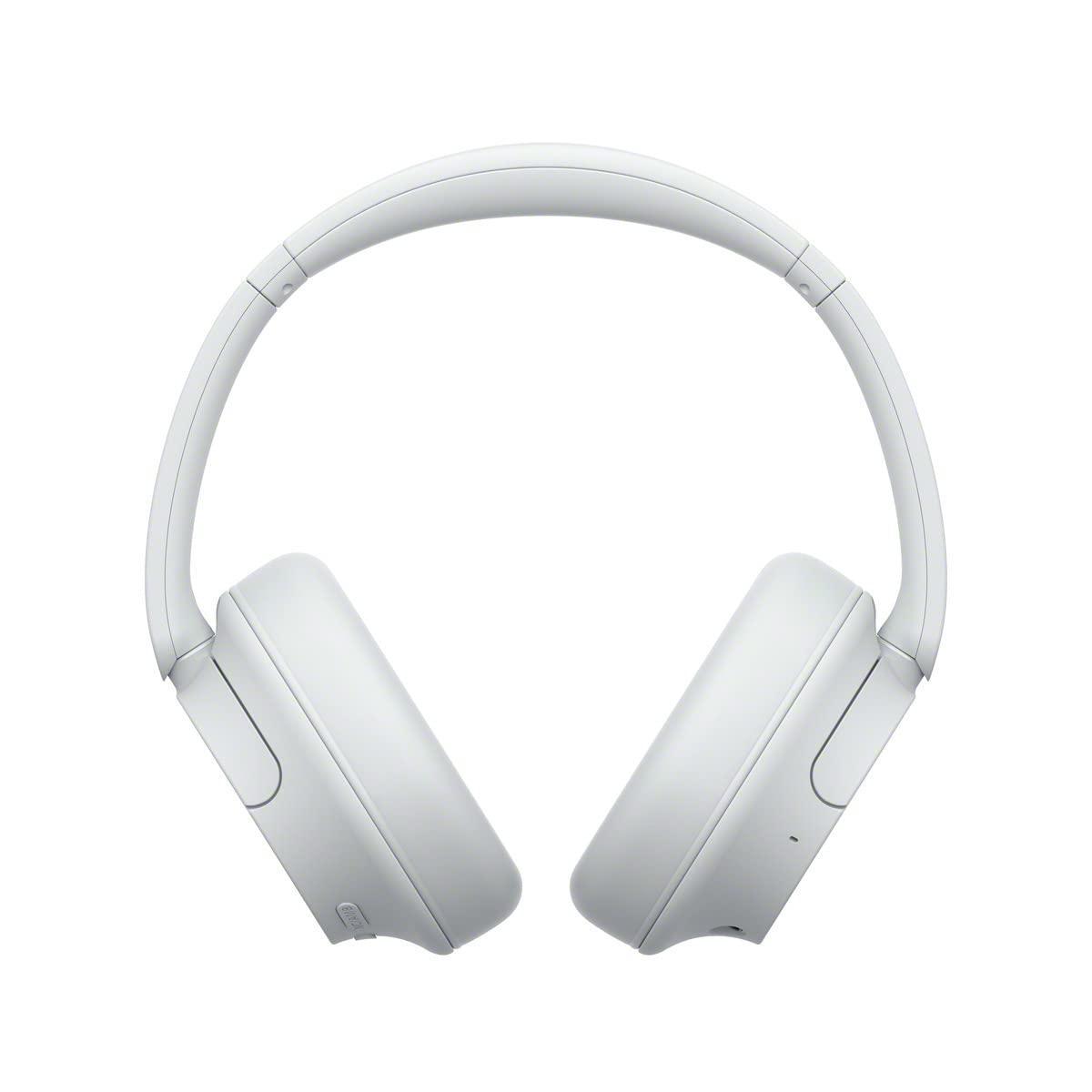 Sony WH-CH720N, Wireless Over-Ear Active Noise Cancellation Headphones with Mic, up to 35 Hours Playtime, Multi-Point Connection, App Support, AUX & Voice Assistant Support for Mobile Phones (White) - Triveni World