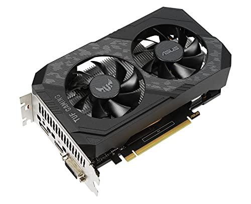 ASUS TUF Gaming GeForce GTX 1650 4 GB GDDR6 RAM Non LHR Graphic Card 128 Bit 896 CUDA Cores Dual Fan 3 Years Warranty 4K PC Computer Gaming Video Editing Mining (TUF-GTX1650-4GD6-P-GAMING) pci_e