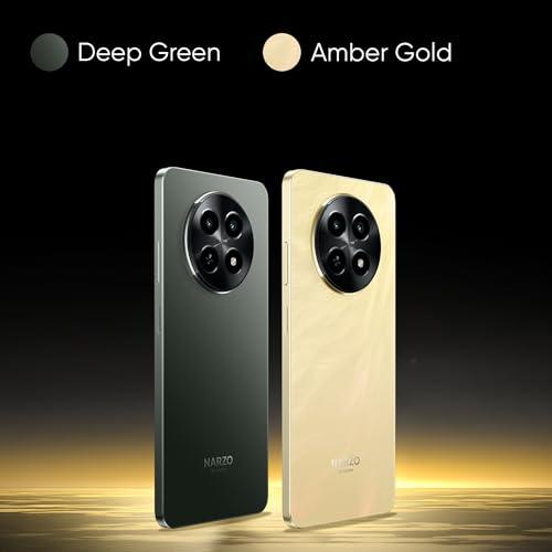 realme NARZO N65 5G (Amber Gold 4GB RAM, 128GB Storage) India's 1st D6300 5G Chipset | Ultra Slim Design | 120Hz Eye Comfort Display | 50MP AI Camera| Charger in The Box