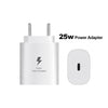 MMAK 25W Charger for Samsung Galaxy M14 5G Type C Charger Adapter Compatible with Galaxy M14 5G Charger, 25 Watt USB Type C to C Pd Charging Adapter C Type, White