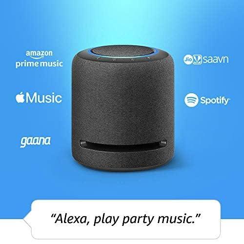 Amazon Echo Studio- Our best-sounding smart speaker ever - With Dolby Atmos, spatial audio processing technology, and Alexa (Black)