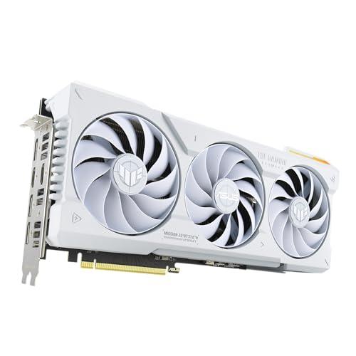 ASUS Tuf Gaming Nvidia Geforce RTX 4070 Ti Super White Oc Edition Gaming Graphics Card (pci_e_x16, 16Gb Gddr6X, Hdmi 2.1A, Displayport 1.4A)