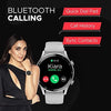 Fire-Boltt India's No 1 Smartwatch Brand Talk 2 Bluetooth Calling Smartwatch with Dual Button, Hands On Voice Assistance, 120 Sports Modes, in Built Mic & Speaker with IP68 Rating (Silver Grey) - Triveni World