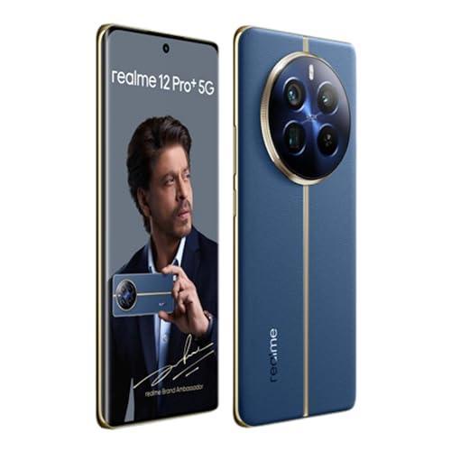 realme 12 Pro+ 5G (Submarine Blue, 8GB RAM, 256GB Storage) | 6.7" 120Hz Curved AMOLED Display | 64MP Periscope + 50MP Sony IMX 890 OIS Camera + 8MP | 32MP Selfie Camera | 67W Super VOOC Charge - Triveni World