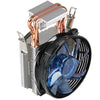 Antec A30 Pro Tower Air Cooler for CPU with 90mm Blue LED Fan, Comes with 2 Direct Touch Copper Heat Pipes and Aluminium Heatsink Fins for Efficient Cooling, Supports Intel & AMD Sockets