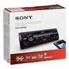 Sony Car Stereo DSX-A410BT Digital Media Receiver with NFC, Bluetooth, USB, AUX, FM (Black), PRE OUT - 2 x 2V, OUTPUT POWER - 55W x 4, 10 Band Equalizer