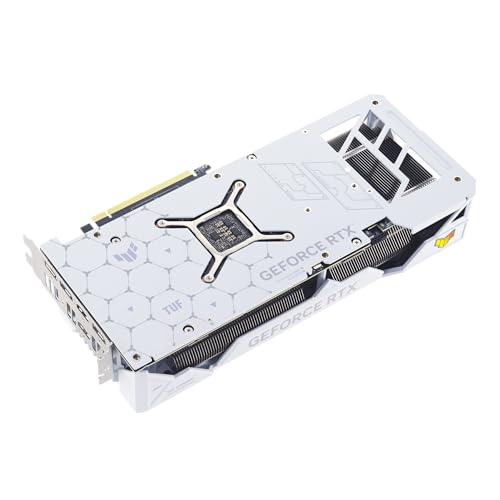 ASUS Tuf Gaming Nvidia Geforce RTX 4070 Ti Super White Oc Edition Gaming Graphics Card (pci_e_x16, 16Gb Gddr6X, Hdmi 2.1A, Displayport 1.4A)