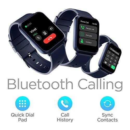 Fire-Boltt Ninja Call Pro Smart Watch Dual Chip Bluetooth Calling, 1.69" Display, AI Voice Assistance with 100 Sports Modes, with SpO2 & Heart Rate Monitoring - Triveni World