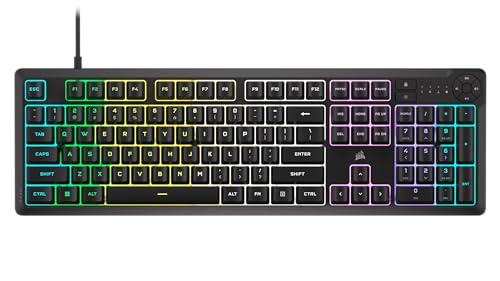 Corsair K55 Core RGB Gaming Keyboard - USB-A, Black