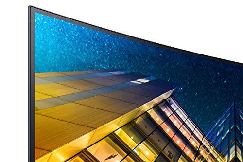 Samsung 32-inch(80cm) 3840 X 2160 Pixels 4K UHD, 1500R Curved Monitor, Bezel Less Design, 1 Billion Colors, 2500:1 Contrast Ratio, Game Mode (LU32R590CWWXXL, Dark Blue Gray)